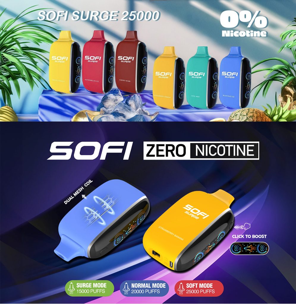 SOFI SURGE ZERO NICOTINE